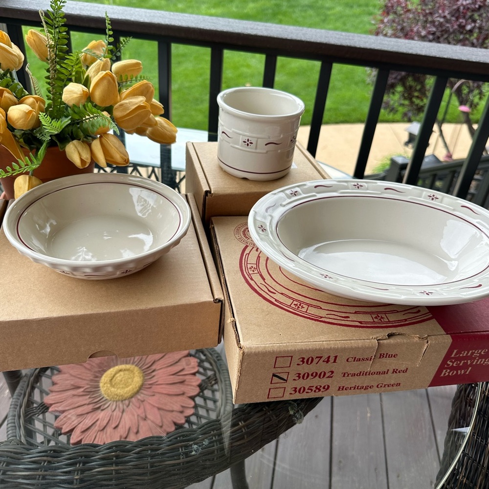 Longaberger Large Serving Bowl - Picture 4 of 4